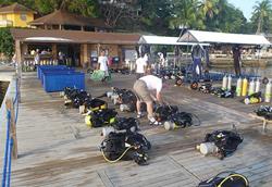 Asia Divers dive centre - Puerto Galera, Philippines.